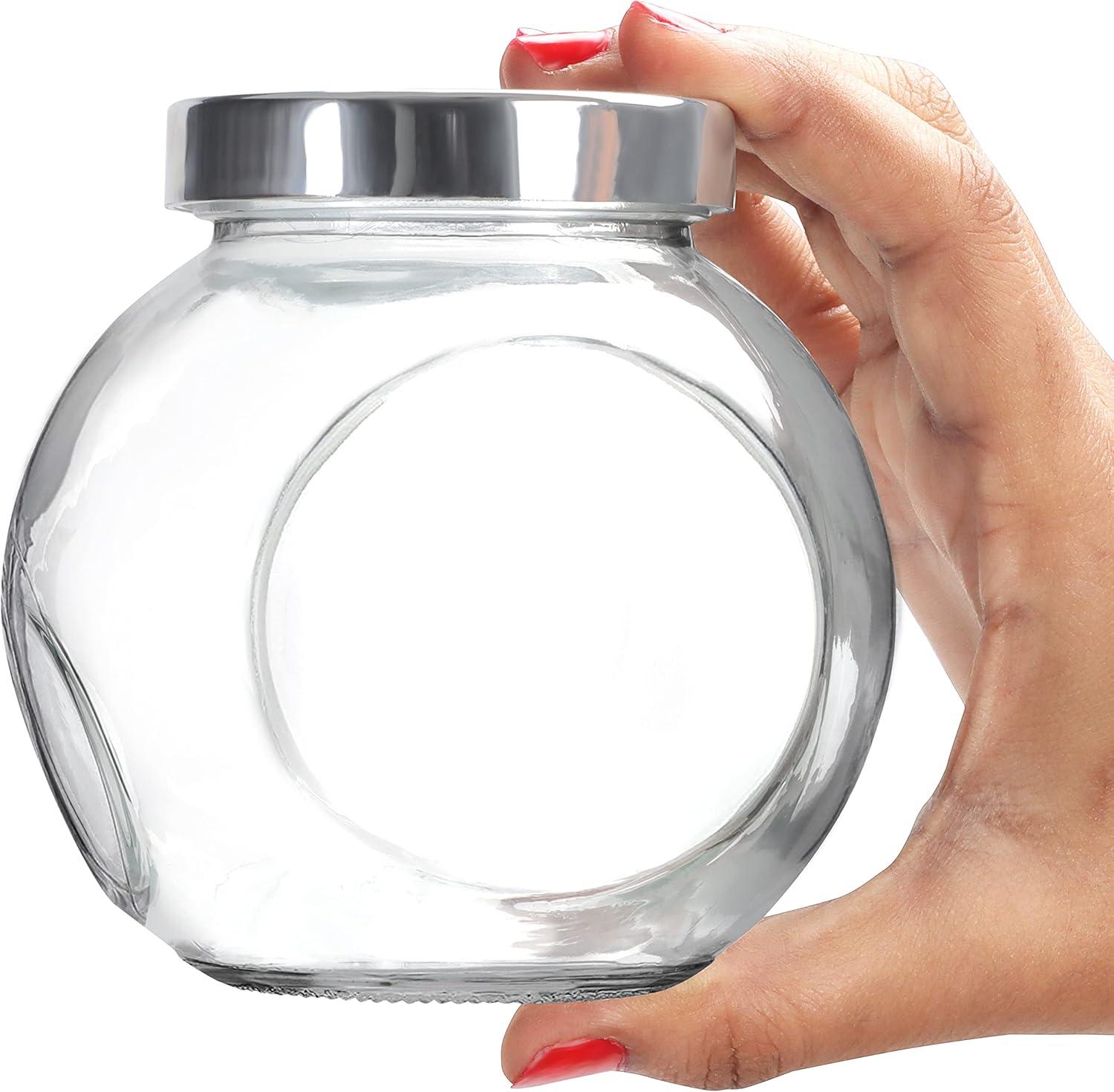 Tarros de Cristal con Tapa 480ml Tarros de Cristal con Tapa 480ml